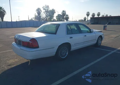 2001 Mercury Grand Marquis Gs z USA, uszkodzony, nr VIN 2MEFM74WX1X634455